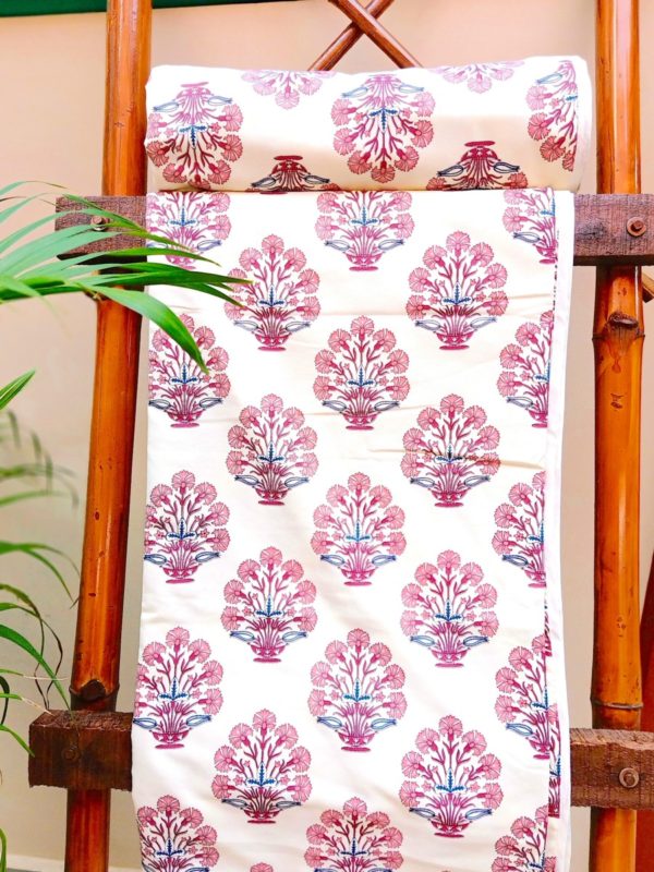 Flower Fixers Digital Printed Cotton Single Dohar (L -90 In|W-60 in)