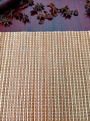 Beige Thai Handcrafted Bamboo Placemats (Set of 2)